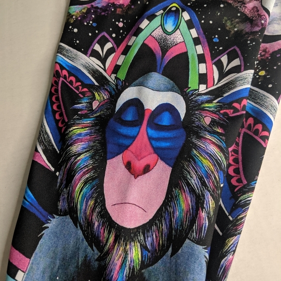 Electrothread Rafiki Meditation Print Yoga Legging - Picture 3 of 15